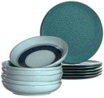 LEONARDO Geschirr-Set "Tafelservice Matera 12er Set" Ideal f&uuml;r den Alltag,
