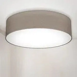 B.K.LICHT LED Deckenleuchte, grau (taupe), 2, &Oslash; 38cm H: 10cm, 1 Stk., Leuchten,