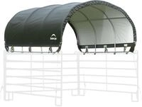 ShelterLogic Folienger&auml;tehaus "Weidezelt &Uuml;berdachung" 13,7m&sup2;, Gr&uuml;n