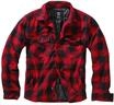 Anorak BRANDIT "Brandit Herren Lumberjacket", Herren, Gr. S, rot, schwarz, 100%