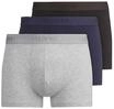 Boxershorts OLYMP "OLYMP Boxershorts (3er-Pack)", Herren, Gr. XL, nocolor, 95%