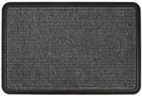 Fu&szlig;matte ASTRA "Border Star 1", grau, B:40cm H:8mm L:60cm, Gummi, Kunstfaser,
