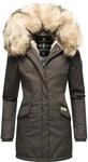 Wintermantel NAVAHOO "Cristal", Damen, Gr. XS (34), grau (anthrazit), Oberstoff: 65%