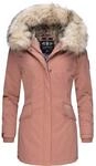Wintermantel NAVAHOO "Cristal", Damen, Gr. S (36), braun, Oberstoff: 65% Polyester,