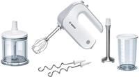 BOSCH Handmixer "Styline MFQ4080, Edelst. R&uuml;hrbesen/Knethaken, Mixfu&szlig;, 5 Stufen,
