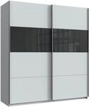 Wimex Schwebet&uuml;renschrank "Bramfeld Kleiderschrank" mit Glaselementen und