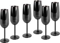 ECHTWERK Champagnerglas Sektglas, Sektkelch, Champagnerkelch, bruchsicher, 250...