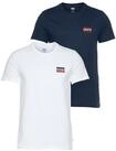 Levis T-Shirt "LE 2PK CREWNECK GRAPHIC" 2 Stk.