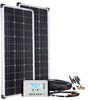 OFFGRIDTEC Solaranlage "basicPremium-L 200W 12V/24V" Solarmodule Komplettsystem