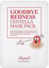 Tuchmaske BENTON "Goodbye Redness Centella Mask Pack" Hautpflegemittel weiß
