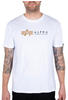 Kurzarmshirt ALPHA INDUSTRIES "Alpha Label T" Gr. XXL, weiß (white) Herren Shirts