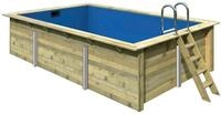 Karibu Rechteckpool "Malta BxLxH: 353x530x124 cm" 44 mm starke