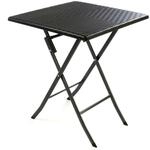 VCM Gartentisch "Beistelltisch Rattan-Optik"