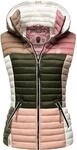 Steppweste NAVAHOO "Shadaa Multikulti", Damen, Gr. XL (42), beige (natur), Oberstoff: