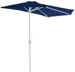 VCM Sonnenschirm "Sonnenschirm, halbrund blau"