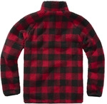 Allwetterjacke BRANDIT "Brandit Herren Teddyfleece Jacket", Herren, Gr. 3XL, rot,