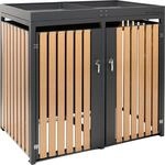 WESTMANN M&uuml;lltonnenbox "WMHHWTC-62" f&uuml;r 2x240 l, BxTxH: 134x84x125 cm
