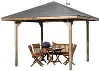 weka Pavillon "Paradies 1" BxT: 294x294 cm