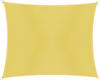 Windhager Sonnensegel "Cannes Rechteck", 4x5m, gelb