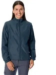 Fahrradjacke VAUDE "DUNDEE", Damen, Gr. 44, blau (marine), Web, Obermaterial:...