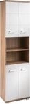 byLIVING Hochschrank "Nebraska" Breite 50 cm, Badezimmerschrank mit Metallgriffen,