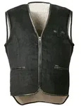 Fleeceweste CRAFTLAND "Cord", Herren, Gr. XL, schwarz, Obermaterial: 100% Baumwolle