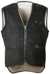 Fleeceweste CRAFTLAND "Cord", Herren, Gr. XL, schwarz, Obermaterial: 100% Baumwolle