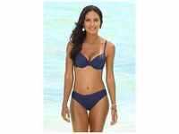 Bikini-Hose S.OLIVER "Spain" Gr. 34, N-Gr, blau (marine) Damen Badehosen Ocean Blue