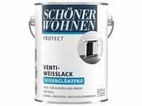 SCHÖNER WOHNEN-FARBE Weißlack "Protect Venti-Weisslack" Farben Gr. 2,5 l 2500...