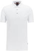 Poloshirt BOSS ORANGE "Passenger" Gr. L, weiß Herren Shirts Kurzarm mit dezentem