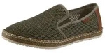 Espadrille RIEKER, Herren, Gr. 44, gr&uuml;n (khaki), Textil, Schuhe Espadrille, mit