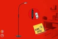 BRILONER LEUCHTEN LED Schreibtischlampe "OFFICE REMOTE", wei&szlig;, neutral,...