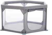 Fillikid Laufgitter "6-Eck, grau &Oslash; 134 cm, H&ouml;he 67 cm" inklusive...