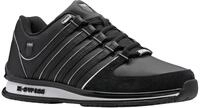 Sneaker K-SWISS "RINZLER", Herren, Gr. 40, schwarz-wei&szlig; (schwarz, wei&szlig;), Leder,