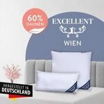 Excellent 3-Kammer-Kopfkissen "Wien" F&uuml;llung: