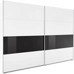 Wimex Schwebet&uuml;renschrank "Bramfeld Kleiderschrank" mit Glaselementen und