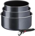 Tefal Topf-Set "Ingenio XL Force, Topfset abnehmbarer Griff, nicht