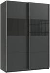Wimex Schwebet&uuml;renschrank "Bramfeld Kleiderschrank" mit Glaselementen und