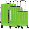 Trolleyset CHECK.IN "London 2.0" grün Koffer-Sets Koffer Trolleys