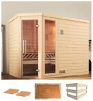 weka Sauna "Turku Eck 2" ohne Ofen