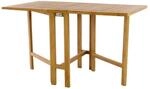 VCM Gartentisch "Balkontisch Gartentisch Tisch Klapptisch Holz Teak"