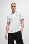 BOSS GREEN Poloshirt "Paddy Regular Fit" atmungsaktive Piqu&eacute;-Webstruktur,