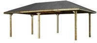 weka Pavillon "Gartenoase 651 B Gr.2" 19 mm Massivholzdach