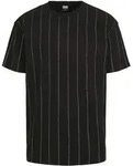 T-Shirt URBAN CLASSICS "Urban Classics Herren Oversized Pinstripe Tee", Herren,...