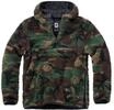 Strickfleece-Pullover BRANDIT "Brandit Herren Teddyfleece Worker Pullover", Herren,