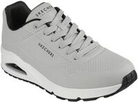 Sneaker SKECHERS "Uno - Stand on Air", Herren, Gr. 44, grau (hellgrau, schwarz),