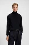Rollkragenpullover HUGO "San Thomas-M", Herren, Gr. M, schwarz (navy410),...