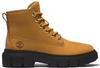 Schnürboots TIMBERLAND "Greyfield Leather Boot" Gr. 40, gelb (wheat) Schuhe