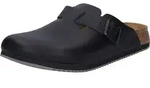 Pantolette BIRKENSTOCK "Boston SL", Damen, Gr. 40, schwarz, Obermaterial: 100%