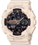 Chronograph CASIO G-SHOCK, beige (ros&eacute;, schwarz), Armbanduhren, Damen, Chronograph,